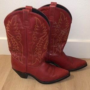 Red Laredo Boots